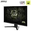 Msi 27 Mag 272f X24، شاشة ألعاب، Fhd، 16:9، مسطحة، Ips سريع، 240 هرتز، 0.5 مللي ثانية (دقيقة)، مزامنة تكيفية