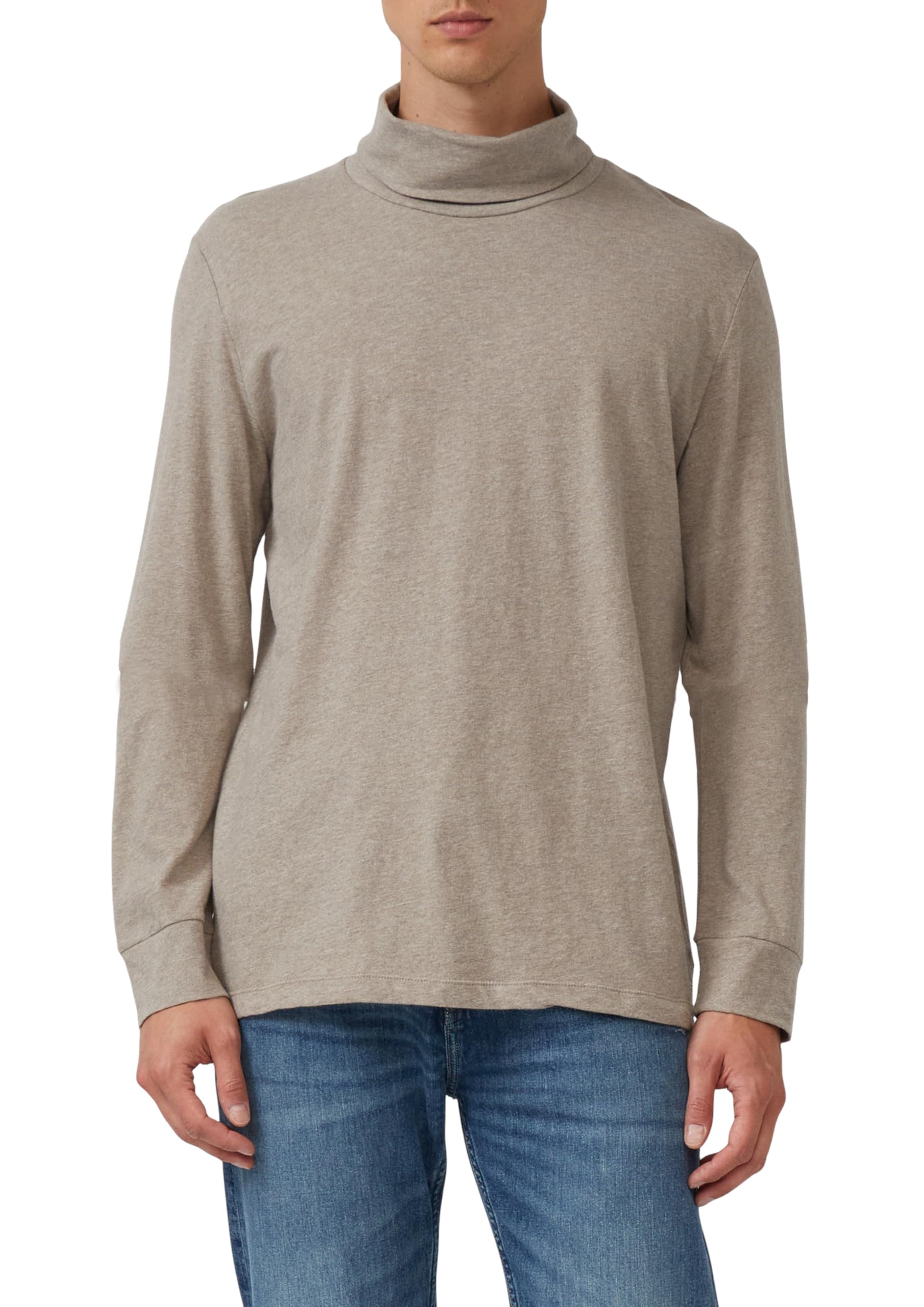 s.Oliver Men's 2170155 Long Sleeve Shirt with turtlene, 80W0, L