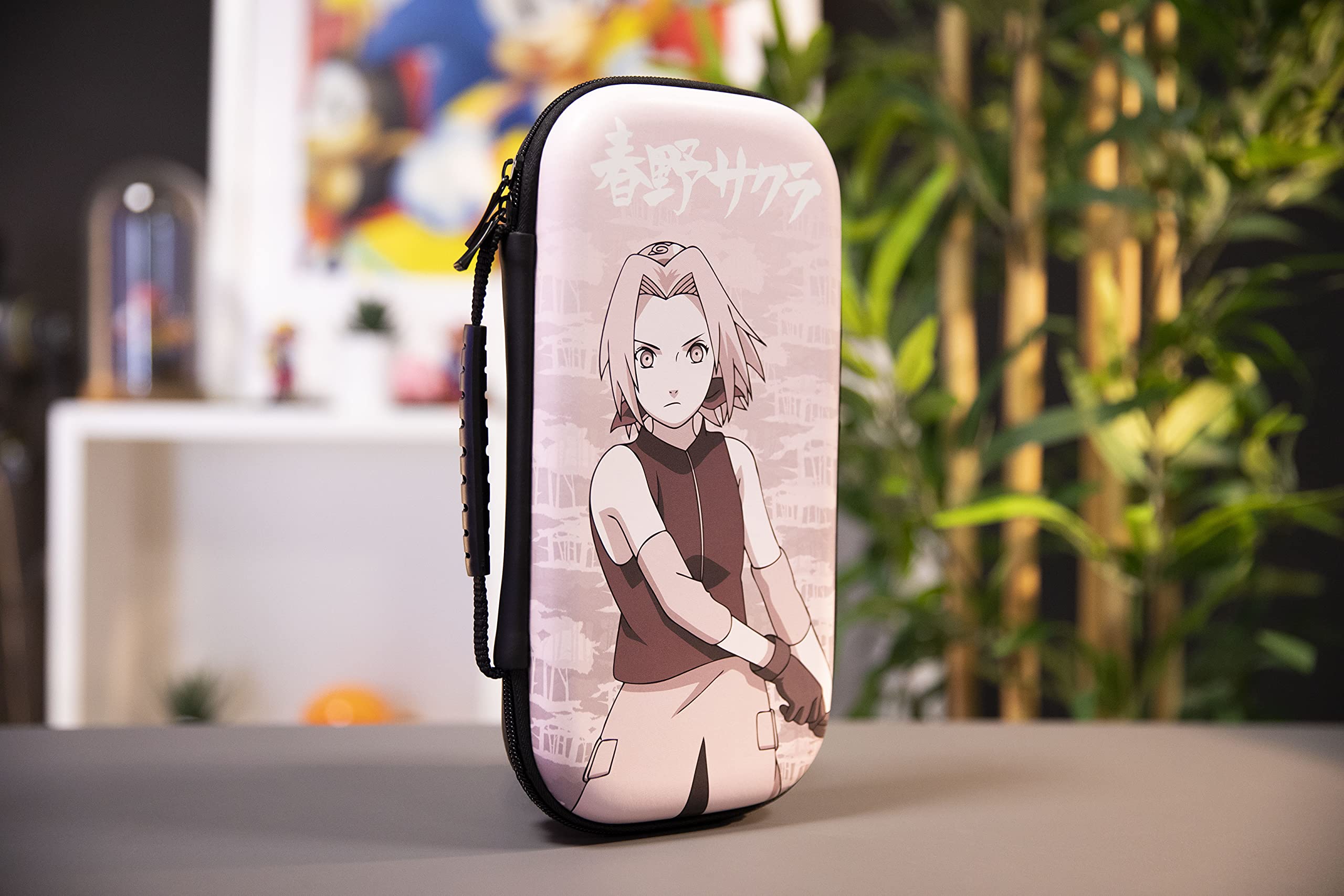 Konix My Hero Academia Funda de protección y Transporte para Nintendo Switch, Switch Lite y Switch OLED - 8 Juegos - Diseño My Hero Academia - Negro — view 25