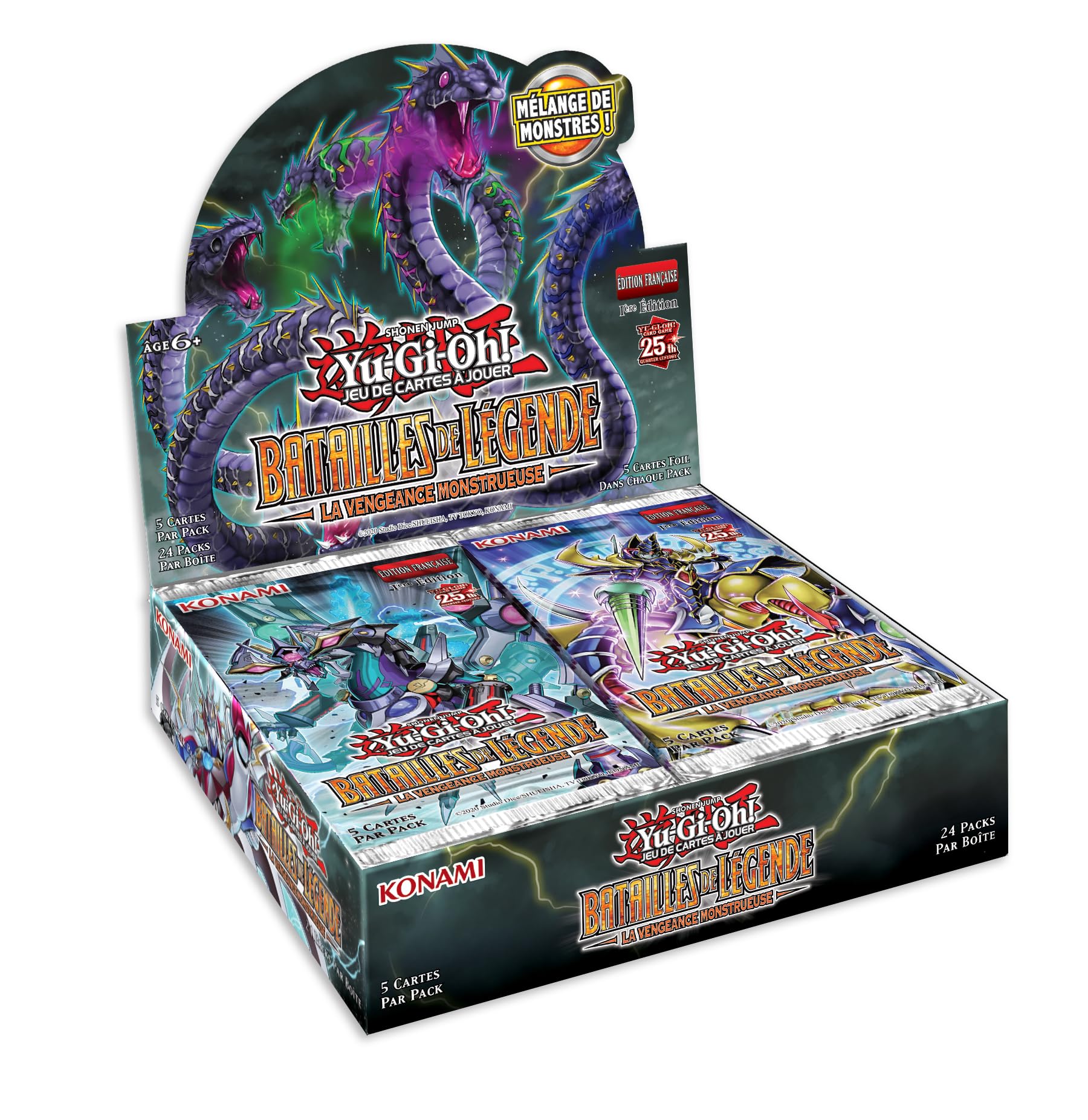 YU-GI-OH! JCC - Booster Bol La Vengeance Monstrueuse FR x24