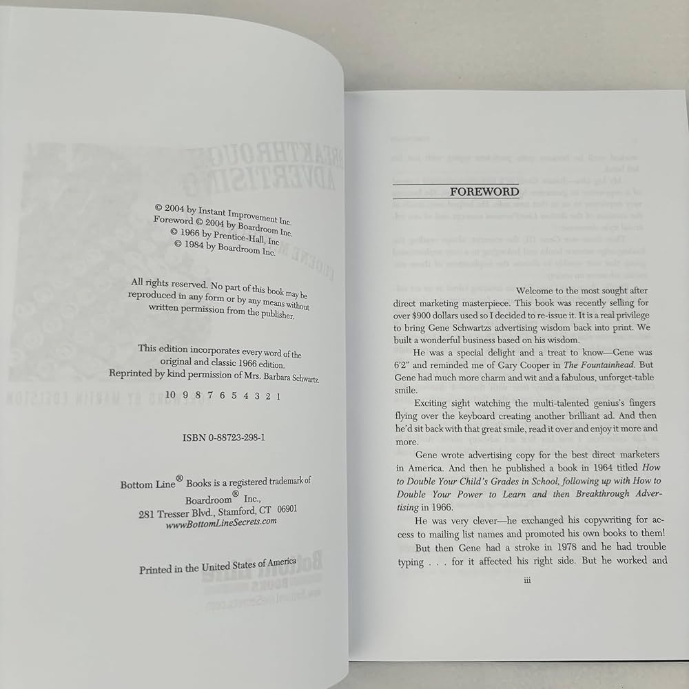 Breakthrough Advertising 大衆心理と広告技法 Amazon.co.jp: 大衆心理と広告技法 市場を制する広告制作の理論