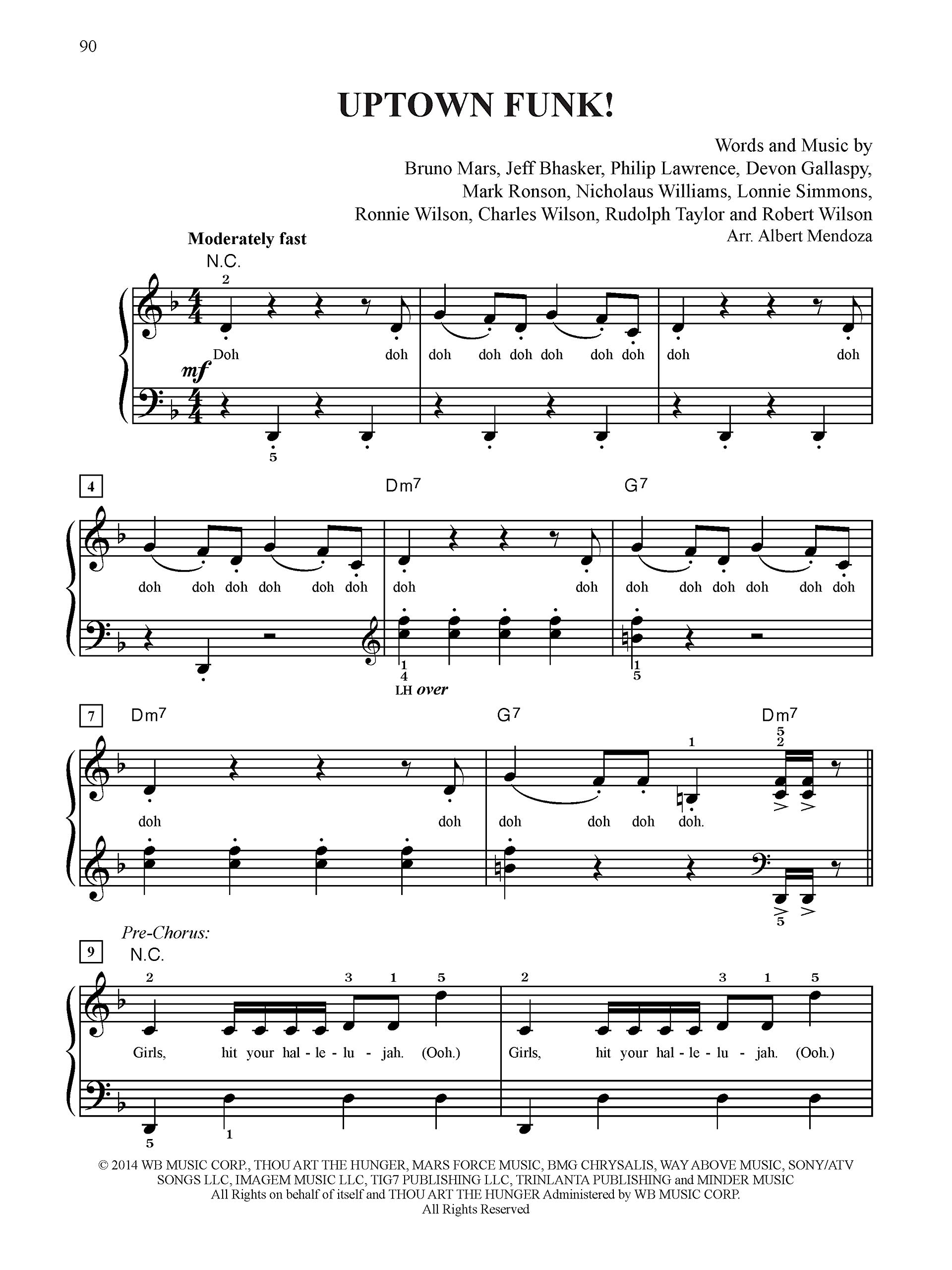 Greatest Pop & Movie Hits 2016: Big Note Piano
