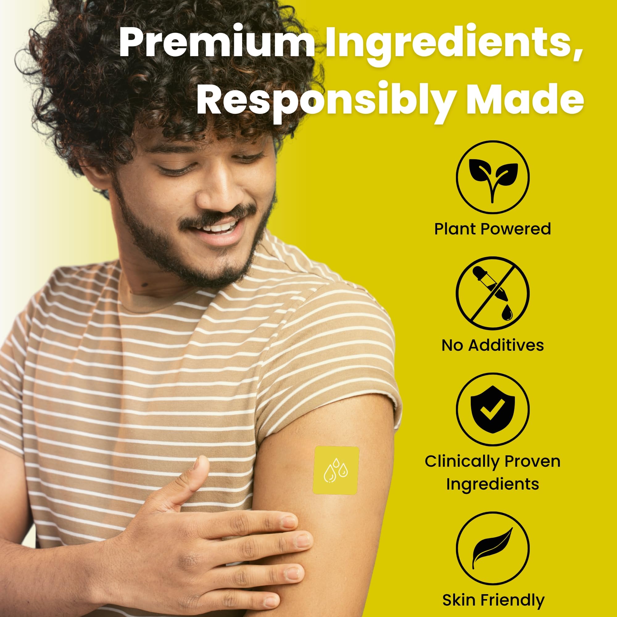 Unwynnd Multivitamin Patches for Men & Women | Boosts Energy, Immunity, Bone & Heart Health | Comprehensive A-Z Multivitamins & Minerals | Skin-Friendly, Easy-Use, & Veg | 30 Patches — Amazon image 2