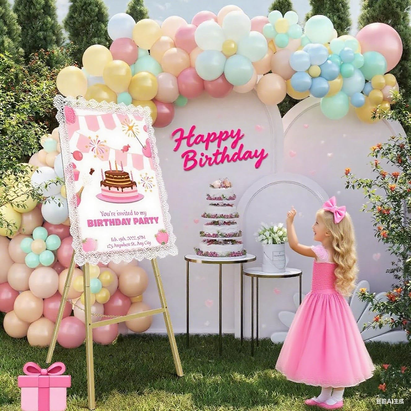 Goldener Staffelei-Ständer für Hochzeitsschilder, robuste Metall-Staffelei mit verstellbarer Kette, 4-stöckige Höhe, Kunststaffelei für Kunst, Malerei, Willkommensschild, Poster und kommerzielle