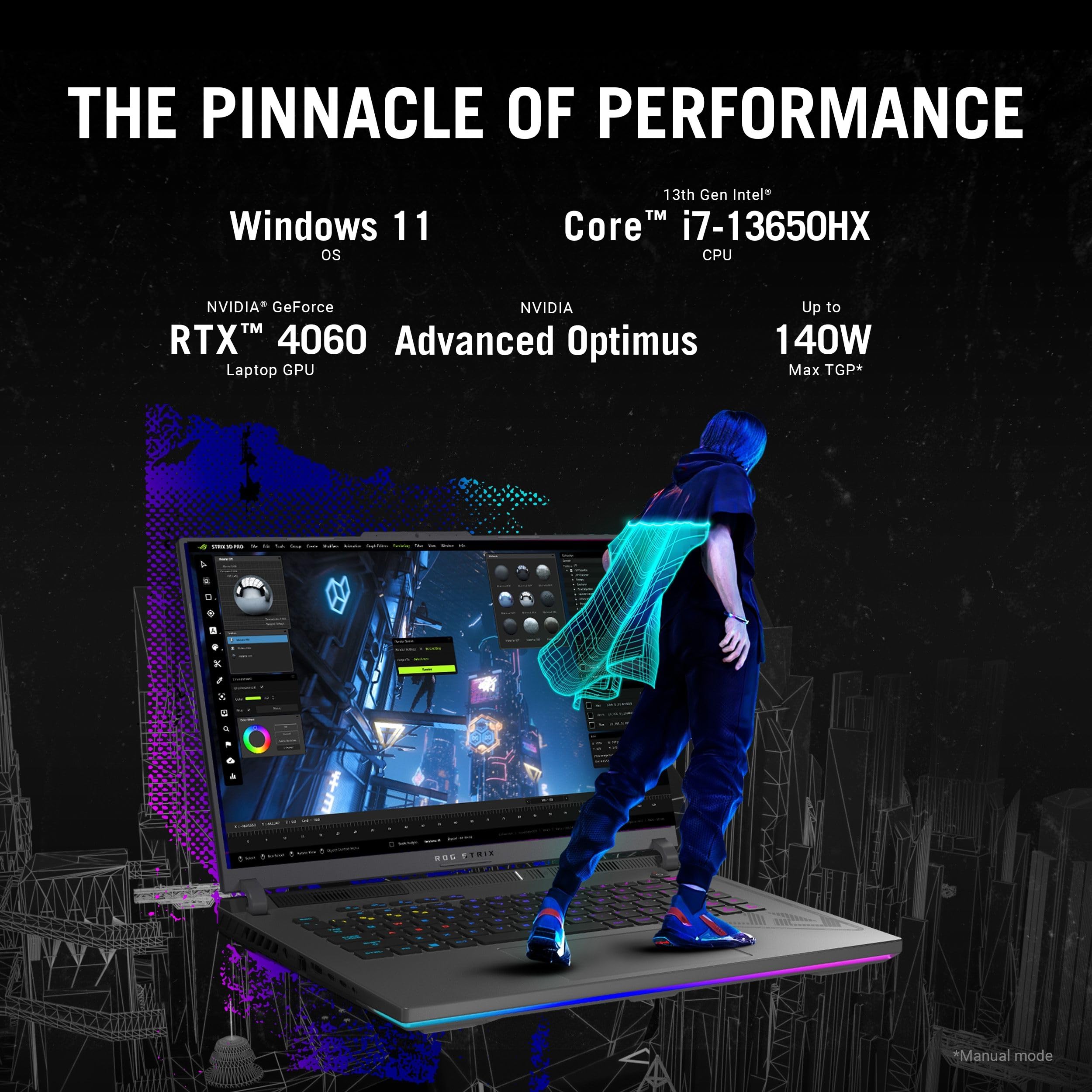 ASUS ROG Strix G16 (2024) - Powerful Gaming Laptop with RTX 4060