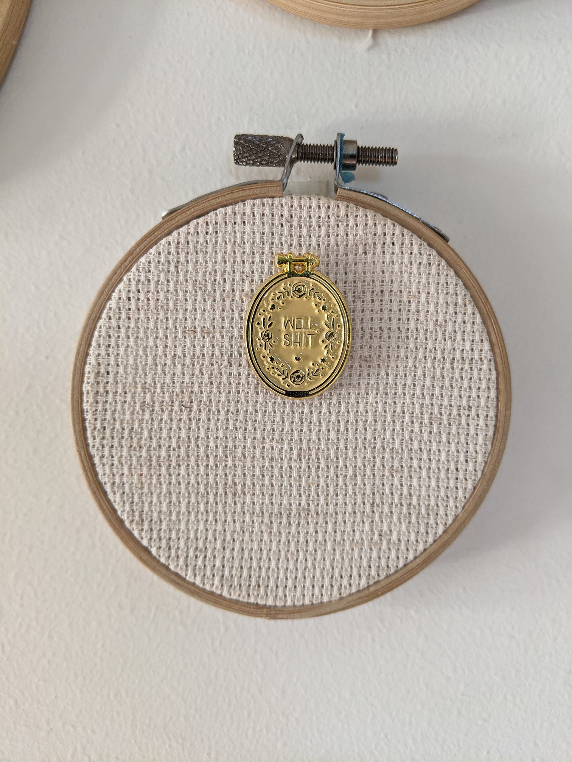 Well Shit Embroidery Needle Minder