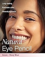 Vista 2 de Lápiz delineador de ojos, Azure, 2 onza, Celeste