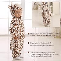 Vista 7 de TONWHAR - Disfraz de Halloween para niños, para cosplay de animales, para la nieve