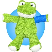 Broken Arm Gifts for Kids - 14" Frog Plushie with Custom Cast - Cast Location and Color Fully Customizable - Broken Leg Gifts for Kids - Stuffed Animal with Cast On Arm or Leg