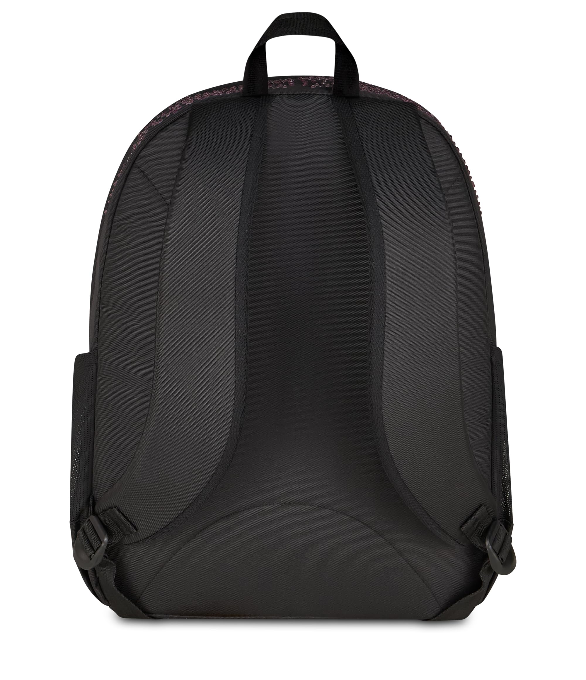 Seven Zaino Scuola Tech GlitzyCute, Nero e Viola, Porta Notebook, 29 Litri, Schienale Ergonomico, Spallacci Imbottiti, Bambina e Ragazza
