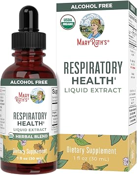 MaryRuth s, Respiratory Health Herbal Blend Drops, 30ml