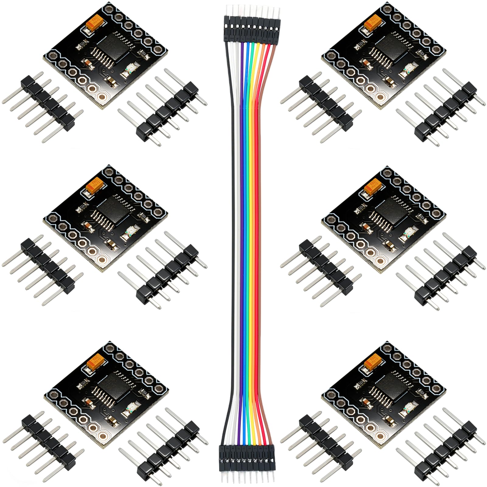 AILUOMI 6pcs DRV8833 Motor Driver Module Dual H Bridge DC Motor Controller
