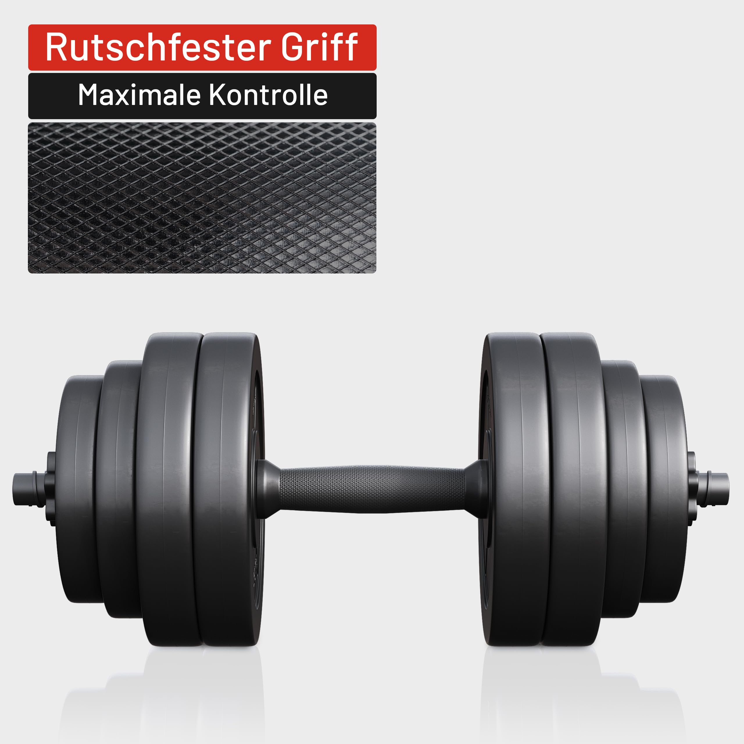 GYRONETICS - Kit Mancuernas E-Series (30 kg)