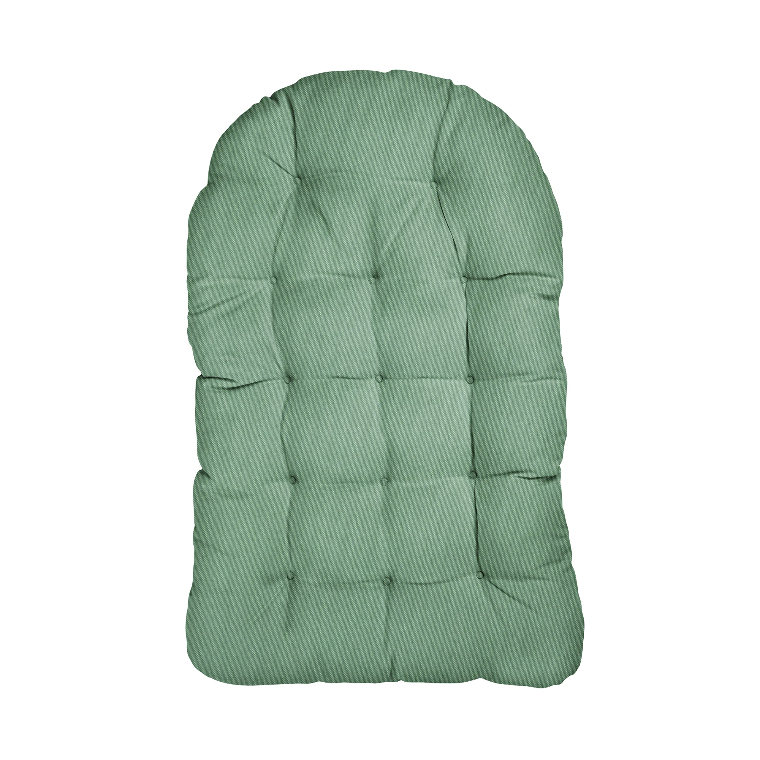 Mozaic Home Egg Chair Cushion, 44 in x 27 in x 4 in, Sage