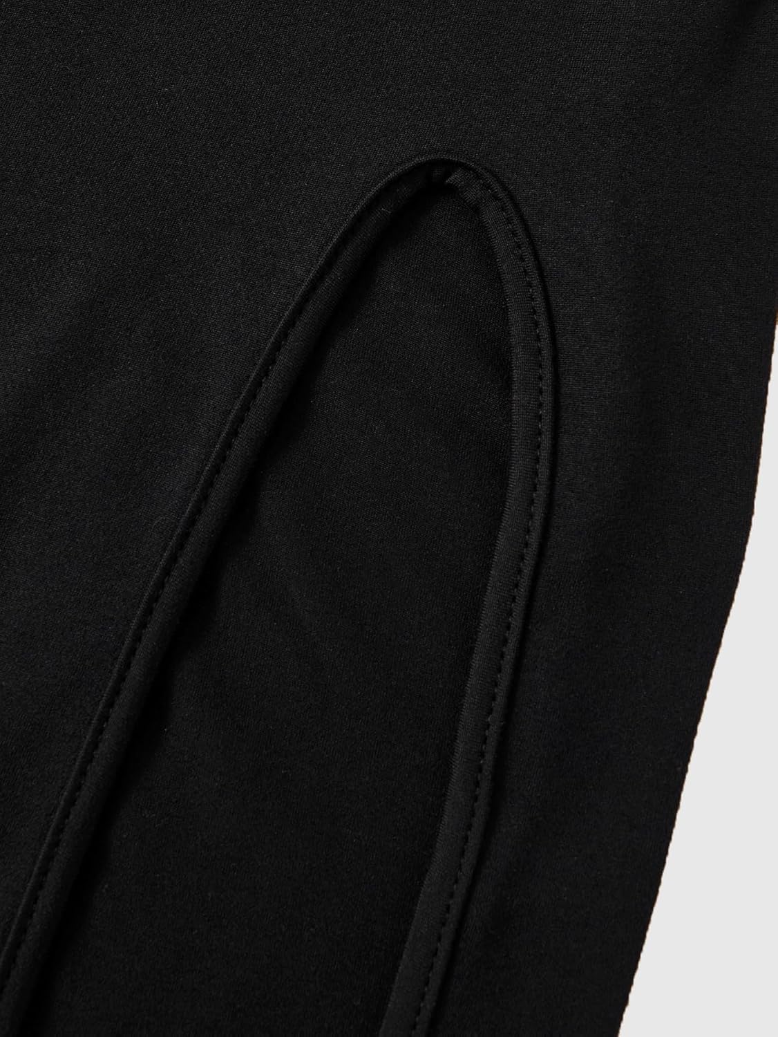 Women's Elegant Criss Cross Bodycon Dress Summer Sleeveless High Slit Midi Evening Party Cocktail Dresses - Image 2