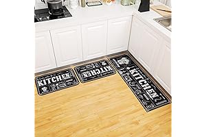 3-Piece Anti-Fatigue Kitchen Rug Set for Floor Comfort