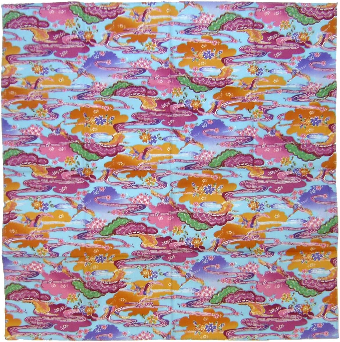 Women's Japanese Traditional Pattern Large Handkerchief
