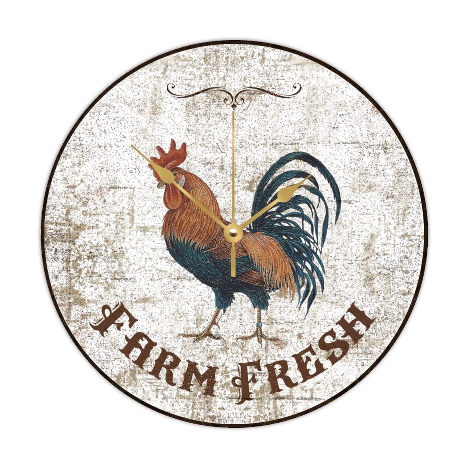 Cadeau rétro coq pour passionné de poules et déco ferme