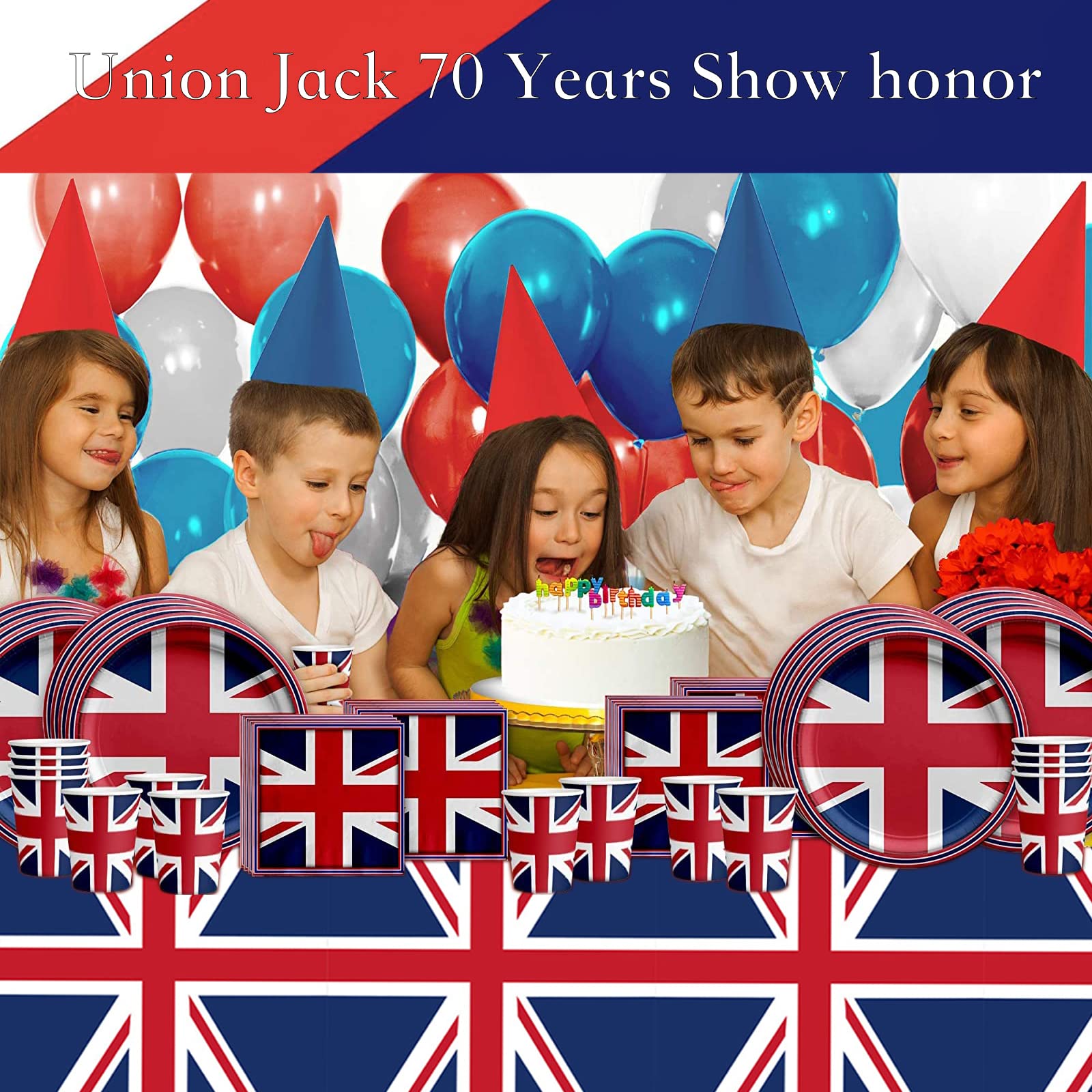 Buy Union Jack Table Cloth Table Cover Plastic Jubilee Tablecloths,130