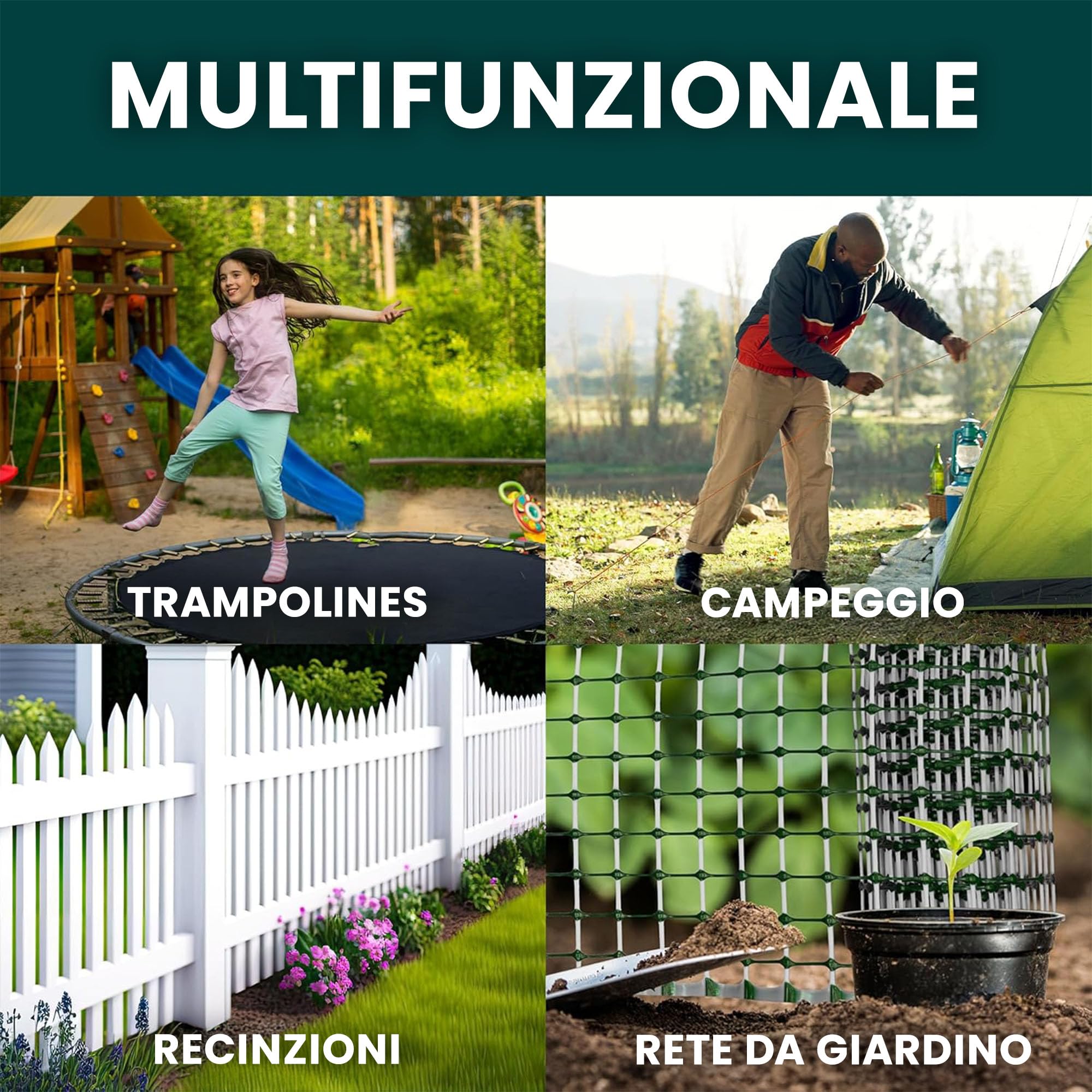 GREEN HAVEN Confezione da 10 picchetti per tenda ultra resistenti, extra spessi, in metallo, picchetti da campeggio, antiruggine, con perno a J spesso 8 mm, ideali per recinzioni agricole, campeggio,