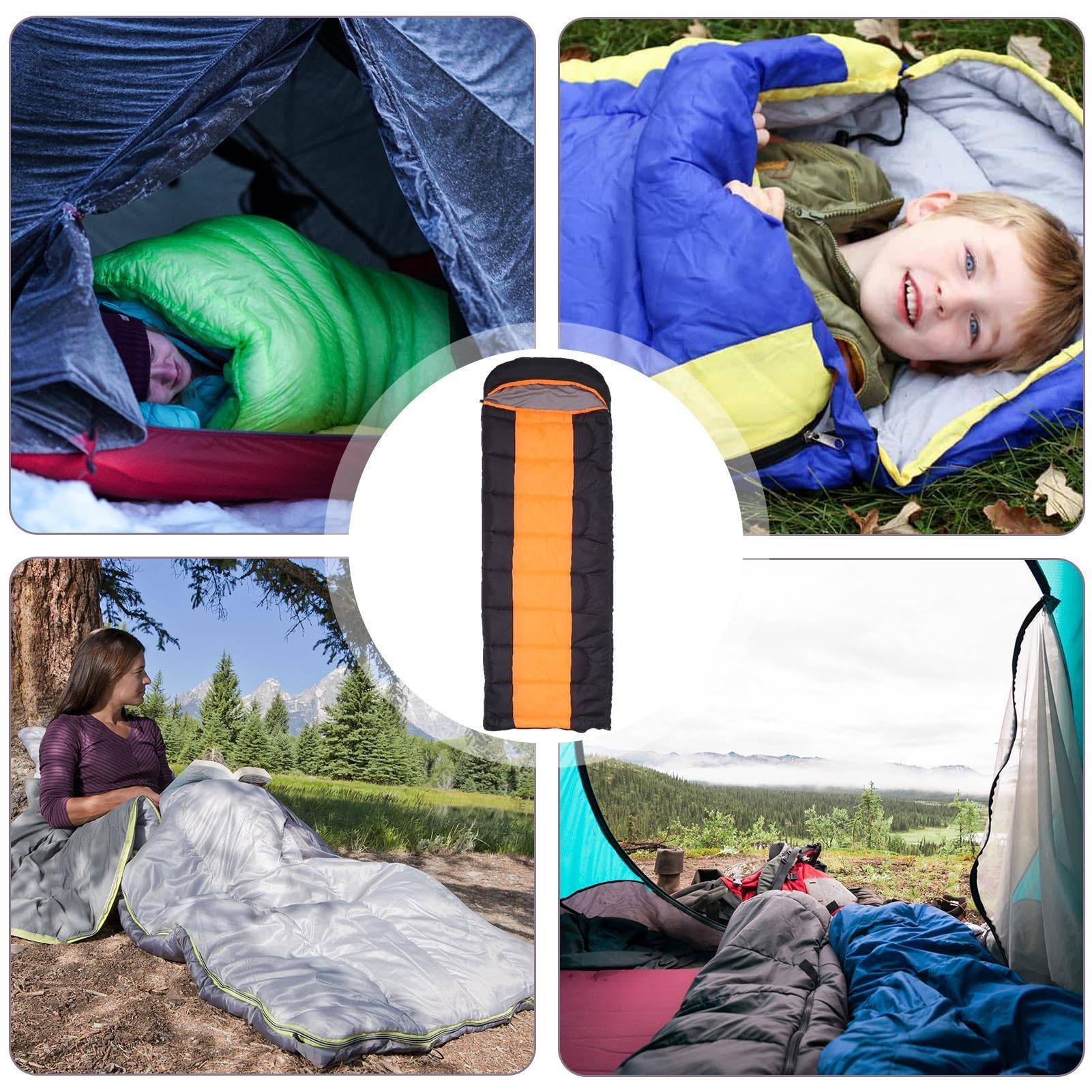 Saco De dormir-Con Calefacción Eléctrica: De dormir-Cálido Portátil Que | Funciona Con Baterías, De Descanso Térmica Para Exteriores Con Aislamiento | Saco De dormir-Con Calefacción Para A