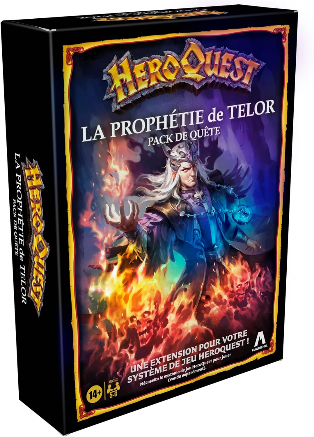 Pixie Games - Avalon Hill HeroQuest Le Tournement de la Reine des Esprits – Extension de Jeu - Pack de Quête - Jeu d'Aventure sur Table - 14 ans et Plus - 2 à 5 joueurs – PIX1506
