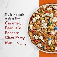 Vista 6 de Honey Nut Chex Cereal para el desayuno, sin gluten, hecho con grano entero, 12.5 onzas