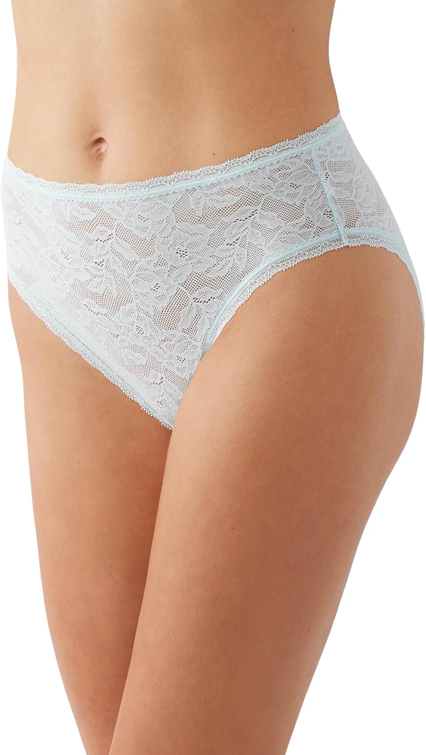 Wacoal womens High Profile Hi Cut Brief Panty - Image 3