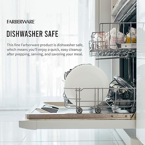 Miniatura 7 de Farberware Juego de tablas de cortar de plástico (3 piezas) y tabla de cortar extragrande