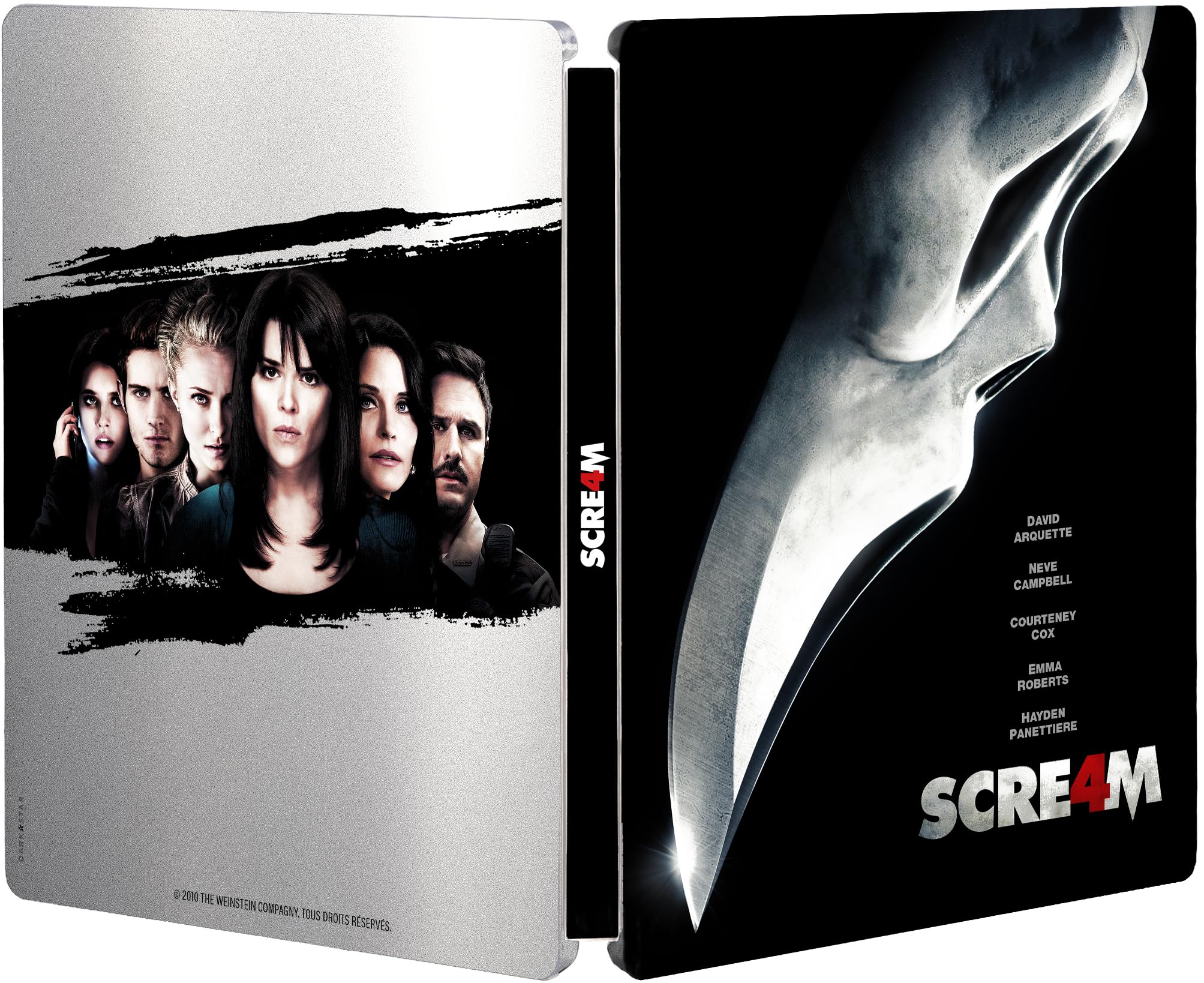 Scream 4 Combo Steelbook Blu-ray 4K