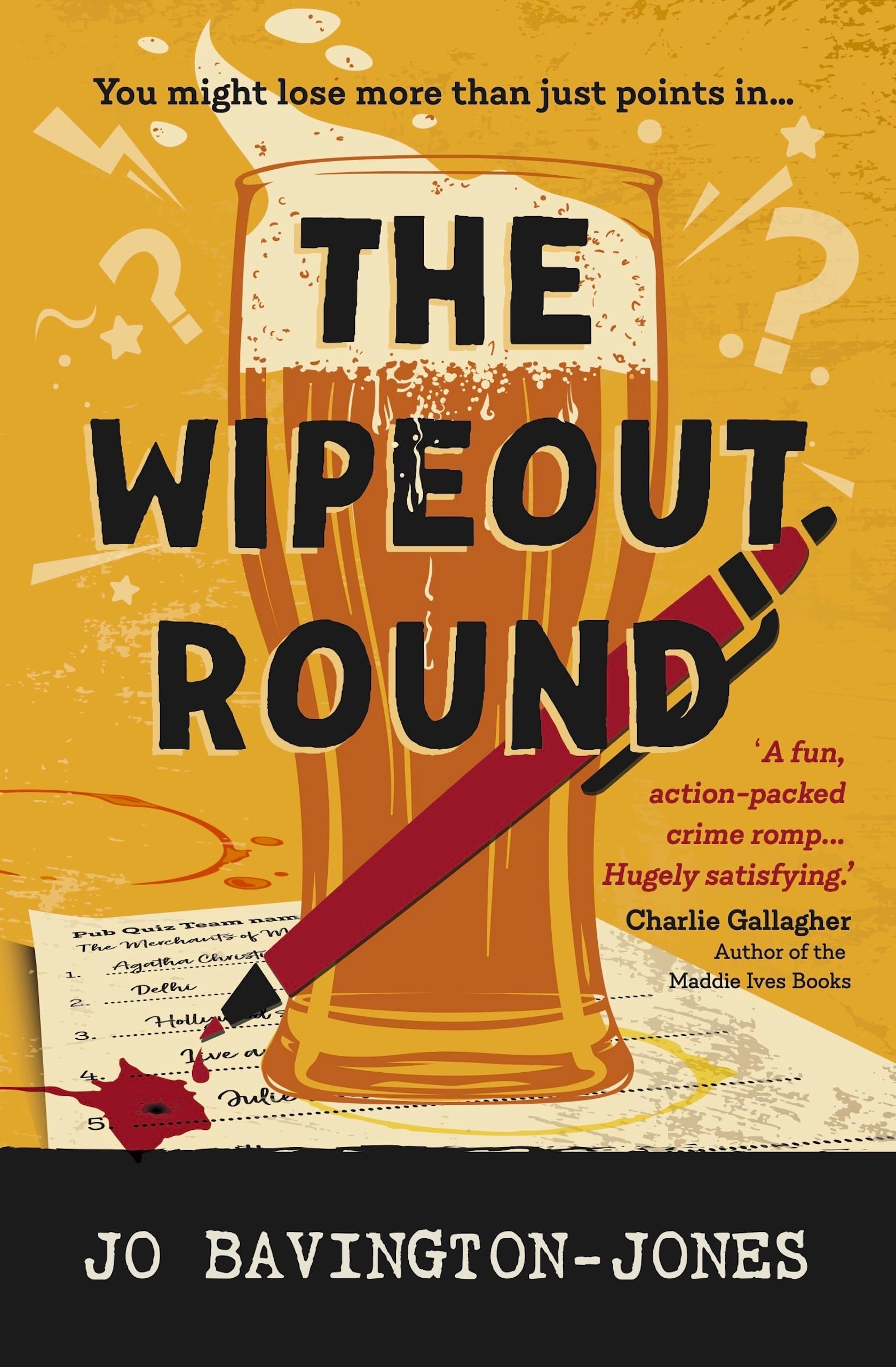 The Wipeout Round: (The Write Way to Die Series Book 3)