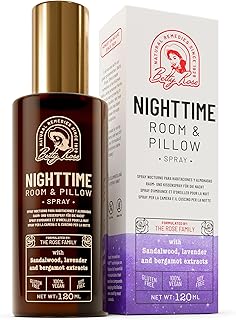 Linen and Room Spray, Made with 100% Natural Essential Oils, Lavender Scent - Room Spray Air Freshener, Fabric Spray, Linen Spray, Bed Spray, Pillow Spray & Sleep Spray, 120 ml