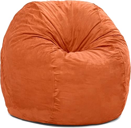 Miniatura 7 de Jaxx Sillón Saxx Big Bean Bag de 5 pies para adultos, mandarín