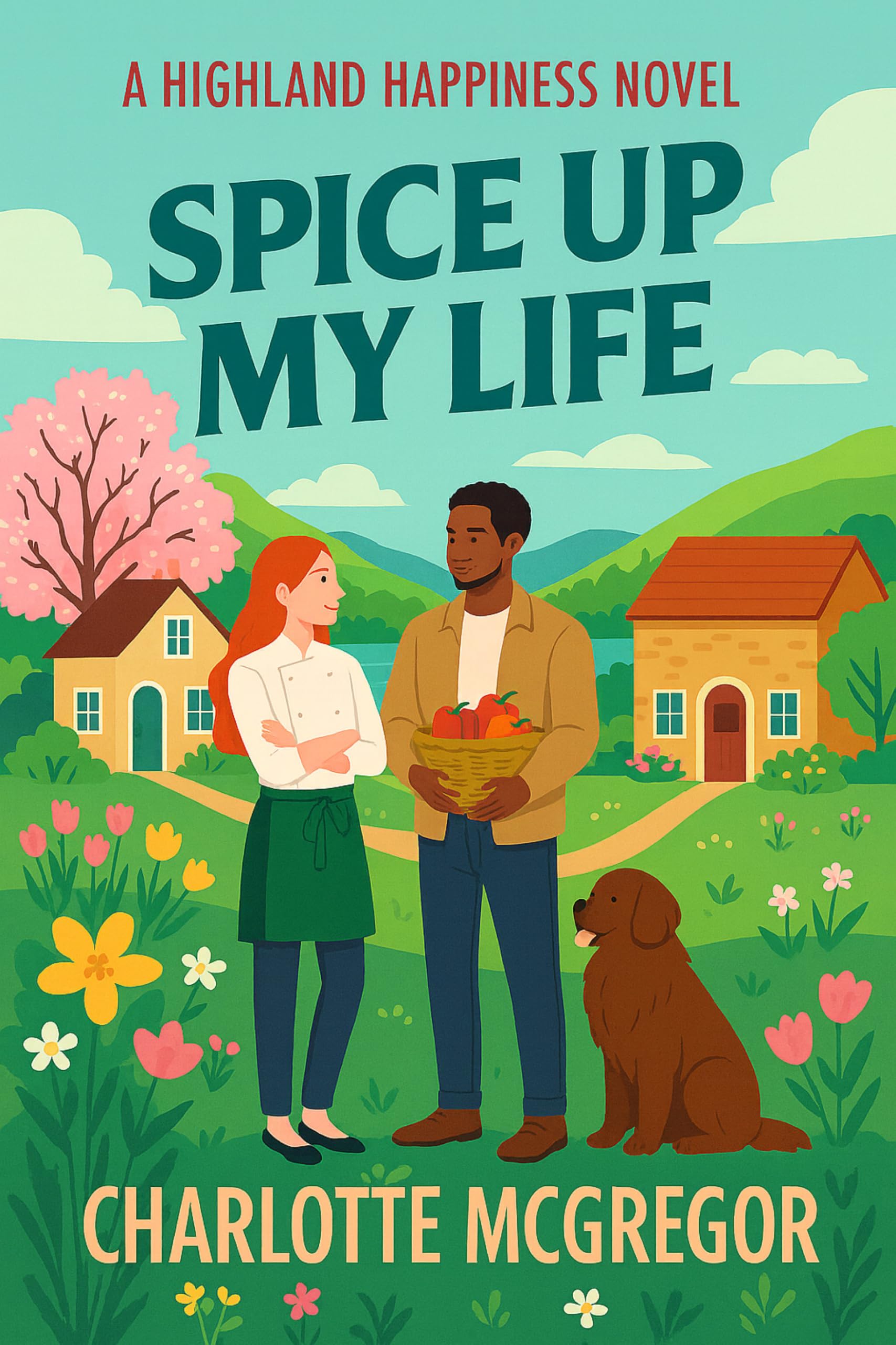 Highland Happiness – Spice Up My Life: A small town rural romance in Scotland (Highland Happiness Saga Book 2)