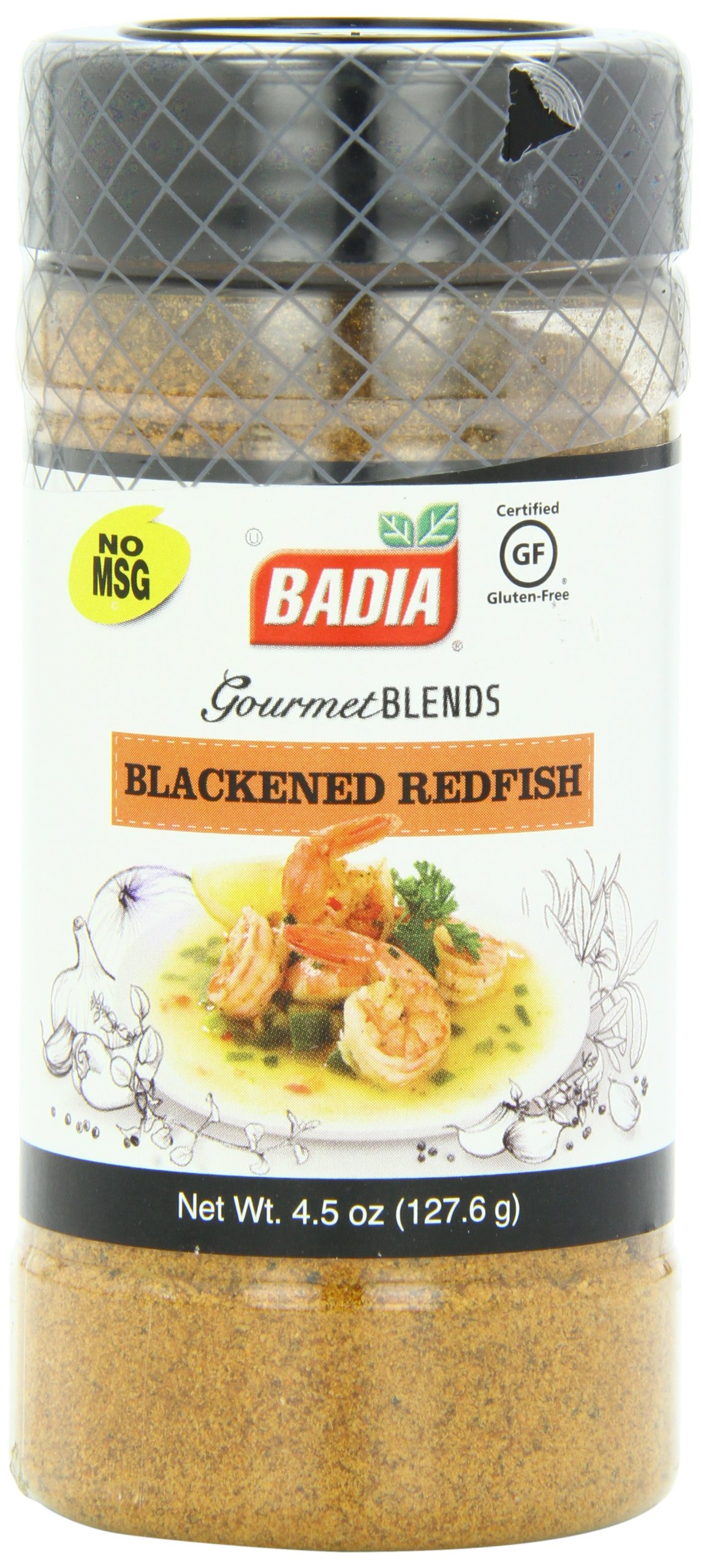 Badia Spices inc Seas, Blcknd Redfish, Jar, 4.50-Ounce (Pack of 6)