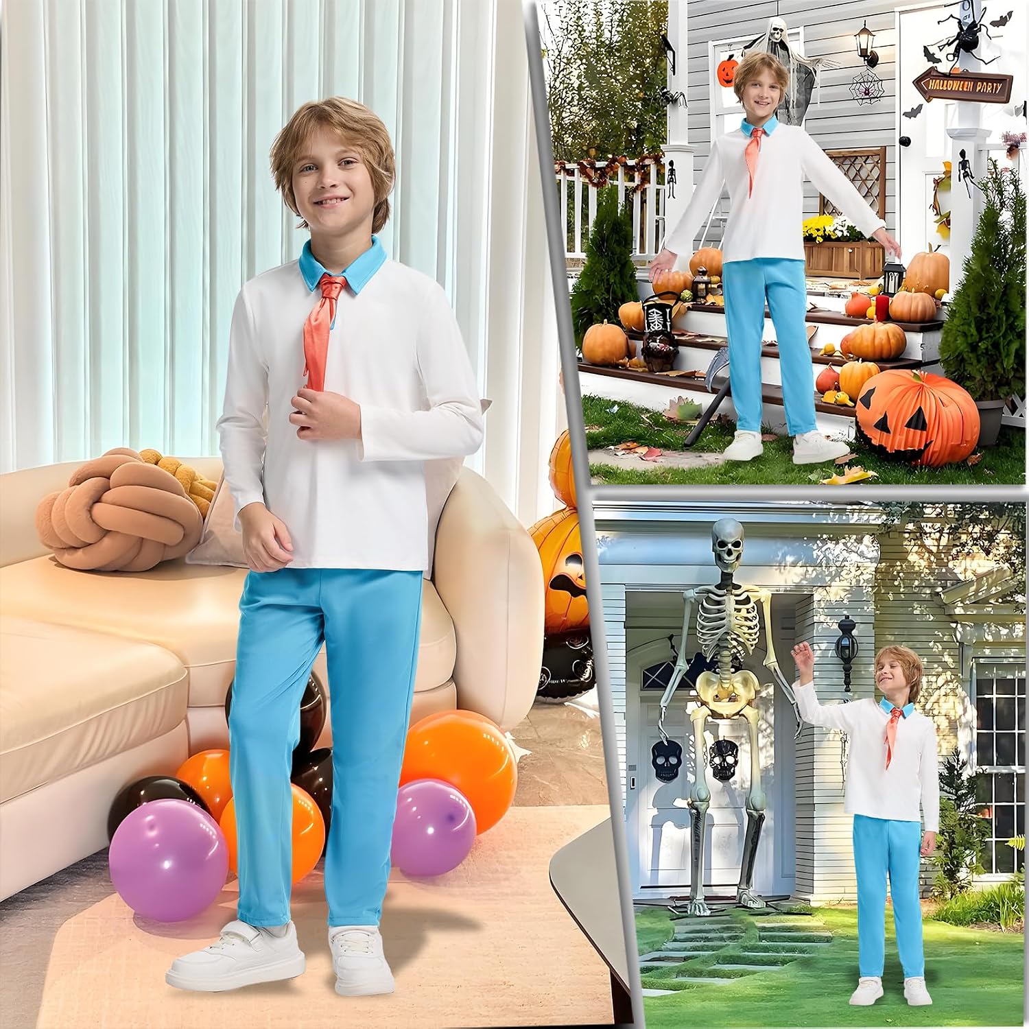Kids Classic Movie Cartoon Cosplay Costumes Boys Halloween Clothing Set