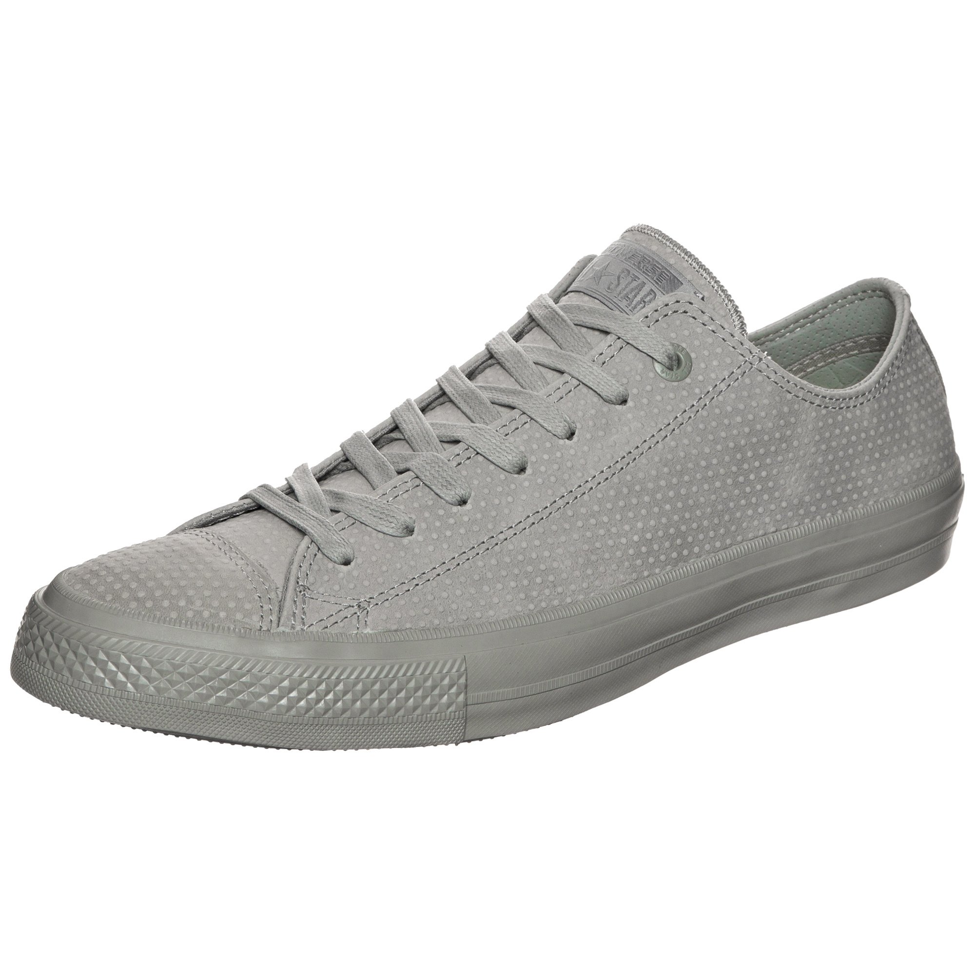 Converse Chuck Taylor® All Star® II Mono Lux Leather Ox Dolphin/Dolphin/Gum Men's 7.5, Women's 9.5 Medium