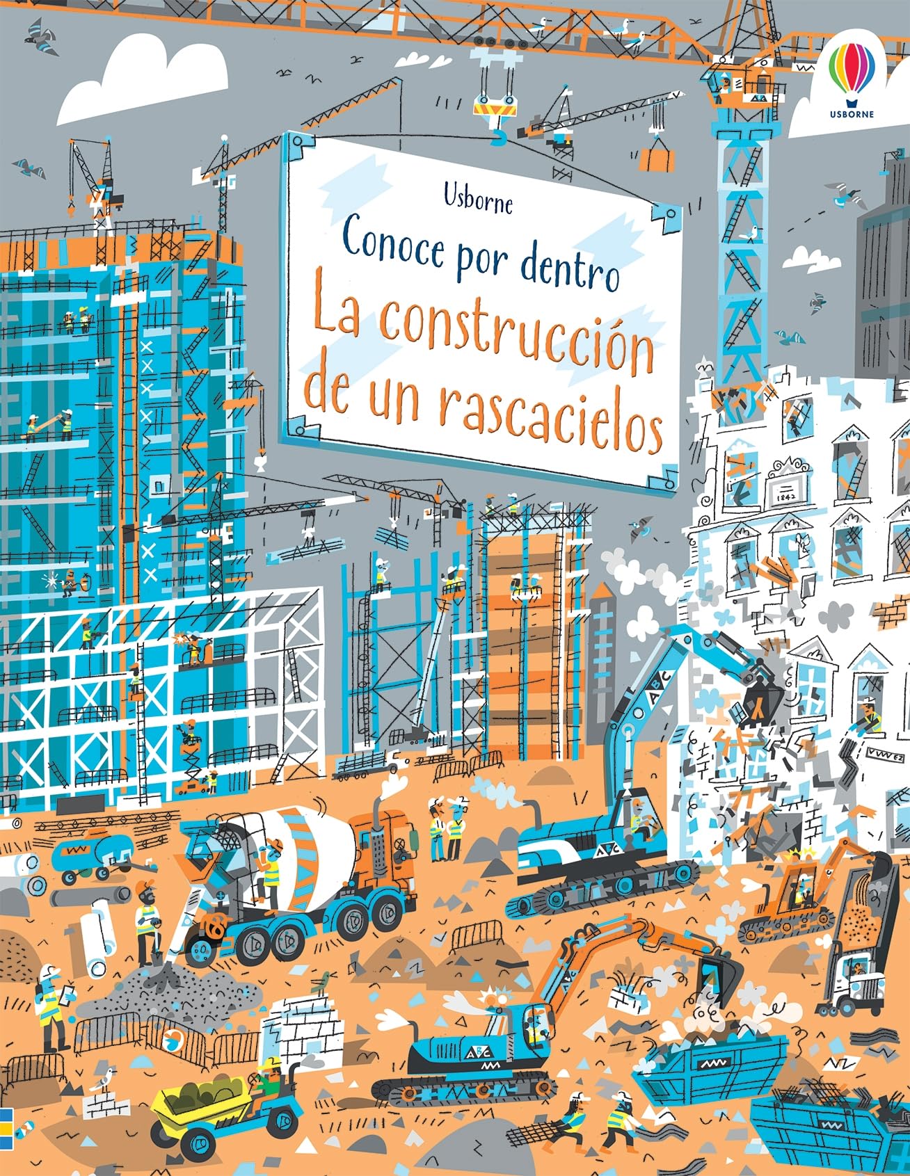 La construcción de un rascacielos (Conoce por dentro)