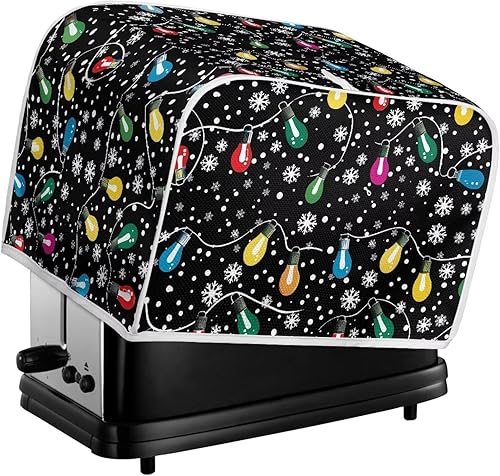 Miniatura 197 de Starry Night Toaster Covers 2 Slice Protectores de huellas dactilares a prueba de polvo y protección contra grasa para electrodomésticos Noche