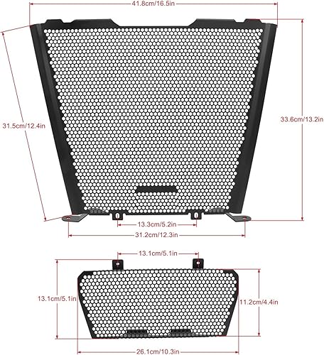Miniatura 2 de THIKK Funda para parrilla de radiador BM-&W S1000RR 2019 2020-2023 S1000 RR S1000XR S1000 XR, enfriador de aceite, accesorios de motocicleta,