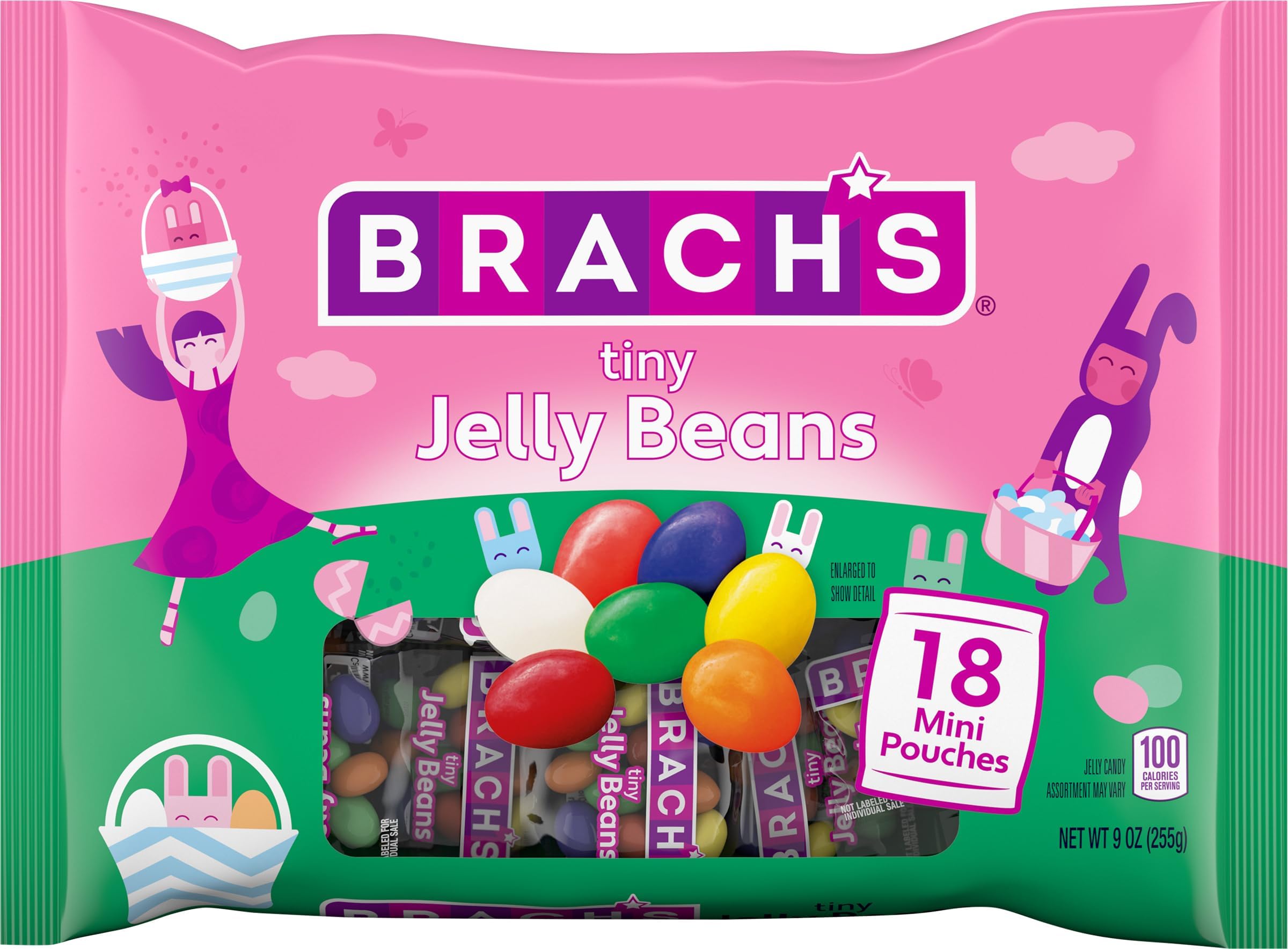 Brach's Tiny Jelly Beans, Springtime Easter Candy, 9 oz