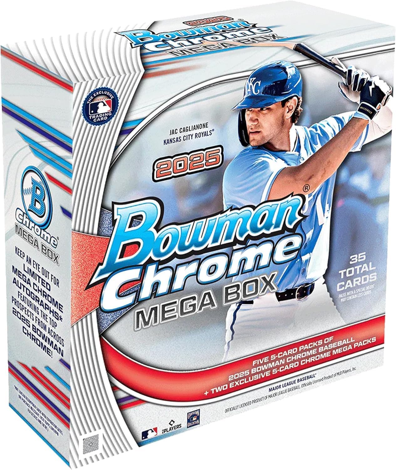 2025 Bowman Chrome Baseball Factory Sealed Mega Box