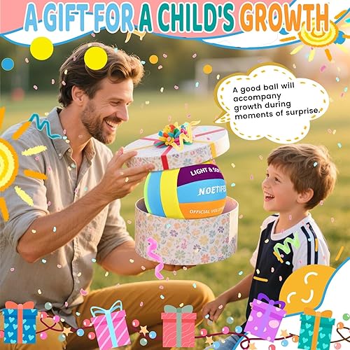 Miniatura 7 de Pelota de voleibol suave, tela súper suave, para práctica en interiores, segura y silenciosa, para niños, jóvenes, principiantes, juegos de práctica