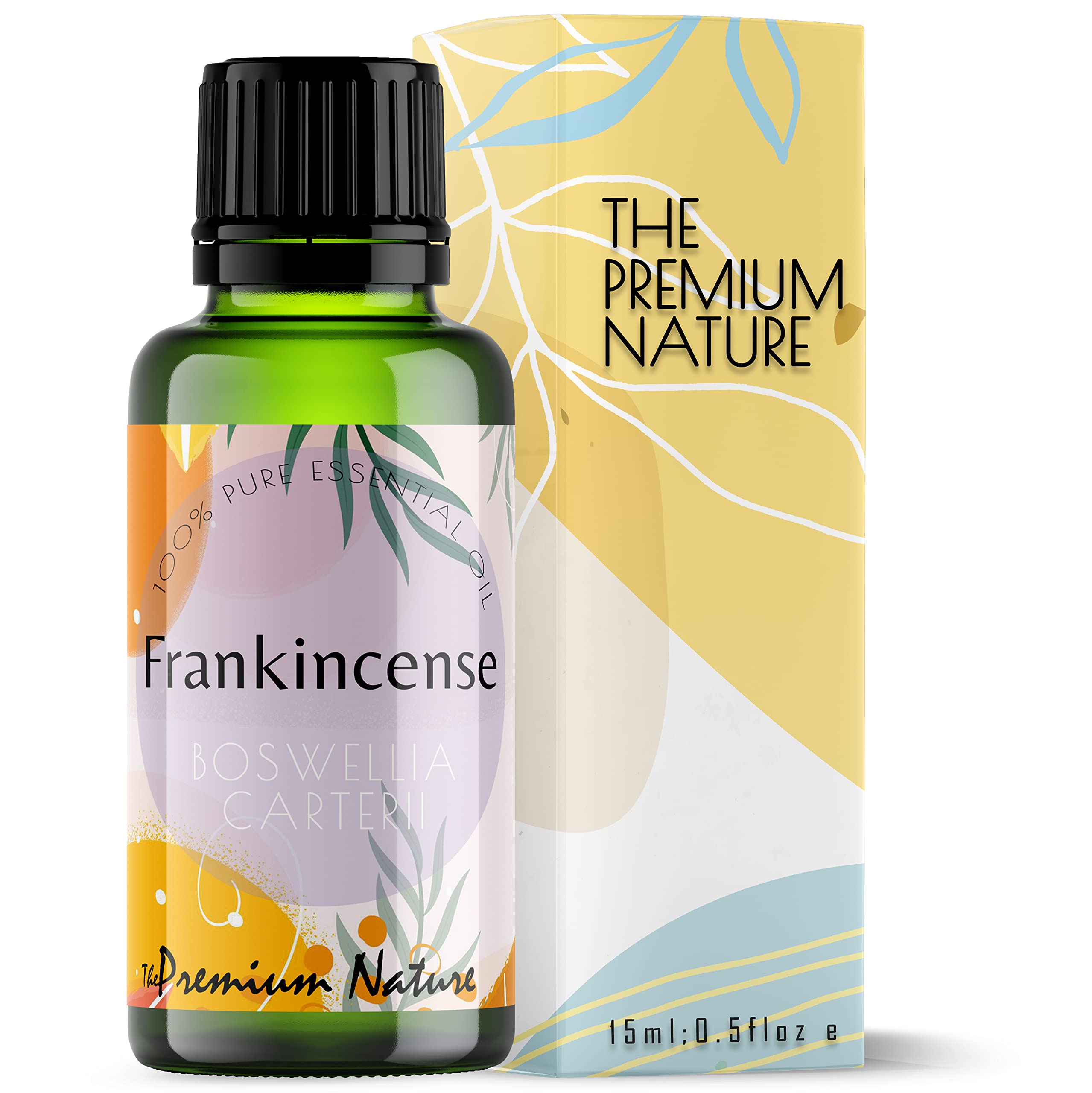 THE PREMIUM NATURE USDA Organic FRANKINCENSE Essential Oil - Boswellia carterii, 100% Pure Natural Undiluted, Therapeutic Grade for Aromatherapy | Premium Certified Organic, Non-GMO (15 ML) (B08FLZYQVT) Amazon Price History, Amazon Price Tracker