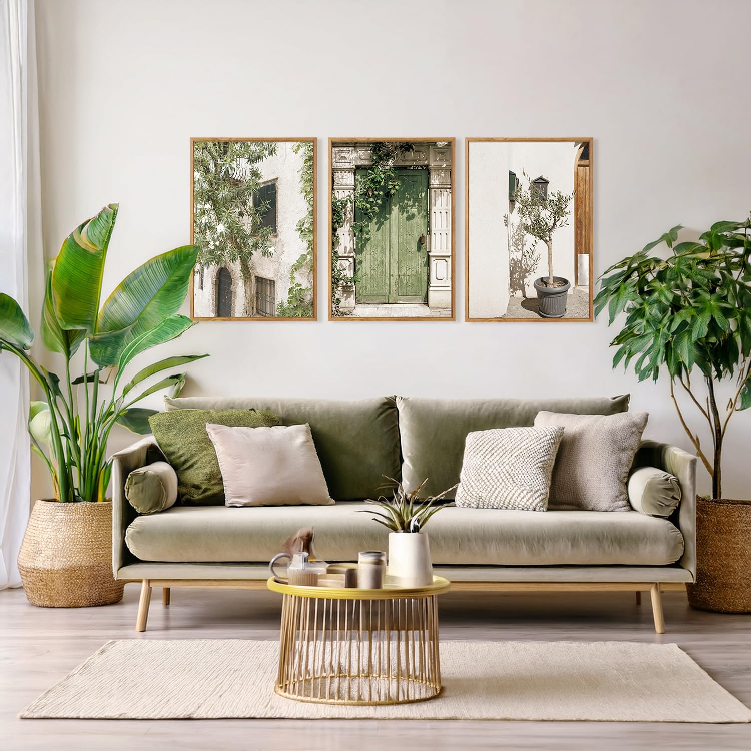 CHDITB Mountain Frame Canvas Wall Art, Nature themed office Wall Decor, country Scenic Art Spiritual Wall Painting, Vintage national park Mountains forest Art Prints for Living Room, Bedroom 16"x24"x3 — view 95