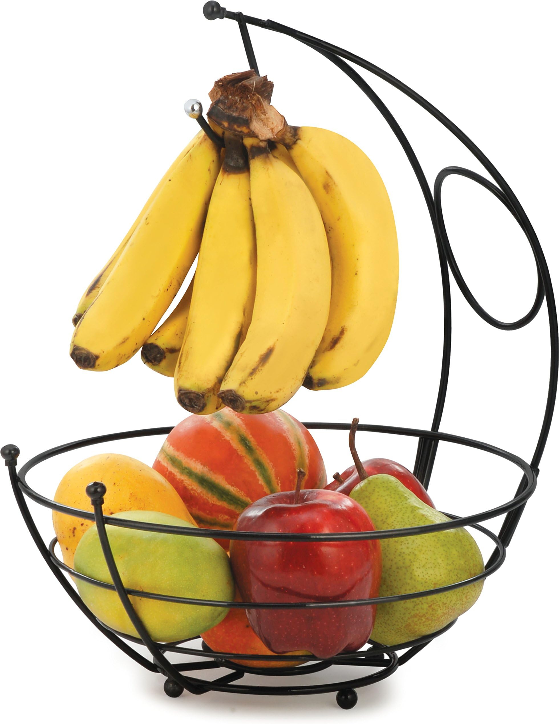 UPASANA EOAN Kangaroo Fruit Basket (Black, Standard )