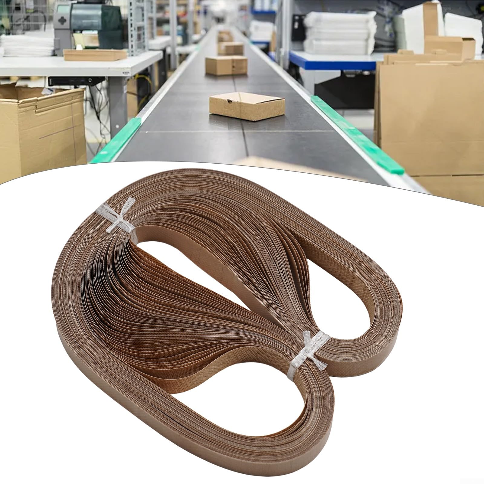 50 Stück Förderband für FR-900 FRD-1000 kontinuierliche Bandversiegelung 770 x 15 x 0,2 mm
