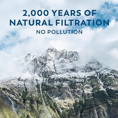 Miniatura 5 de BONNEVAL Agua natural de manantial Agua mineral de los Alpes franceses Botellas de agua 100 recicladas paquete de 6 338 onzas líquidas