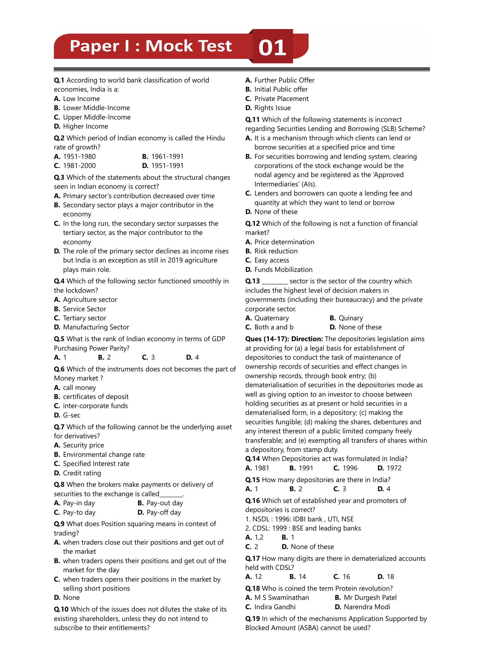 JAIIB Exam 2024 (Paper 1, 2, 3, 4) - Based on Latest Exam Pattern & Syllabus Released by IIBF - 20 Mock Tests (2000 Solved Questions) with Free Access to Online Tests 2