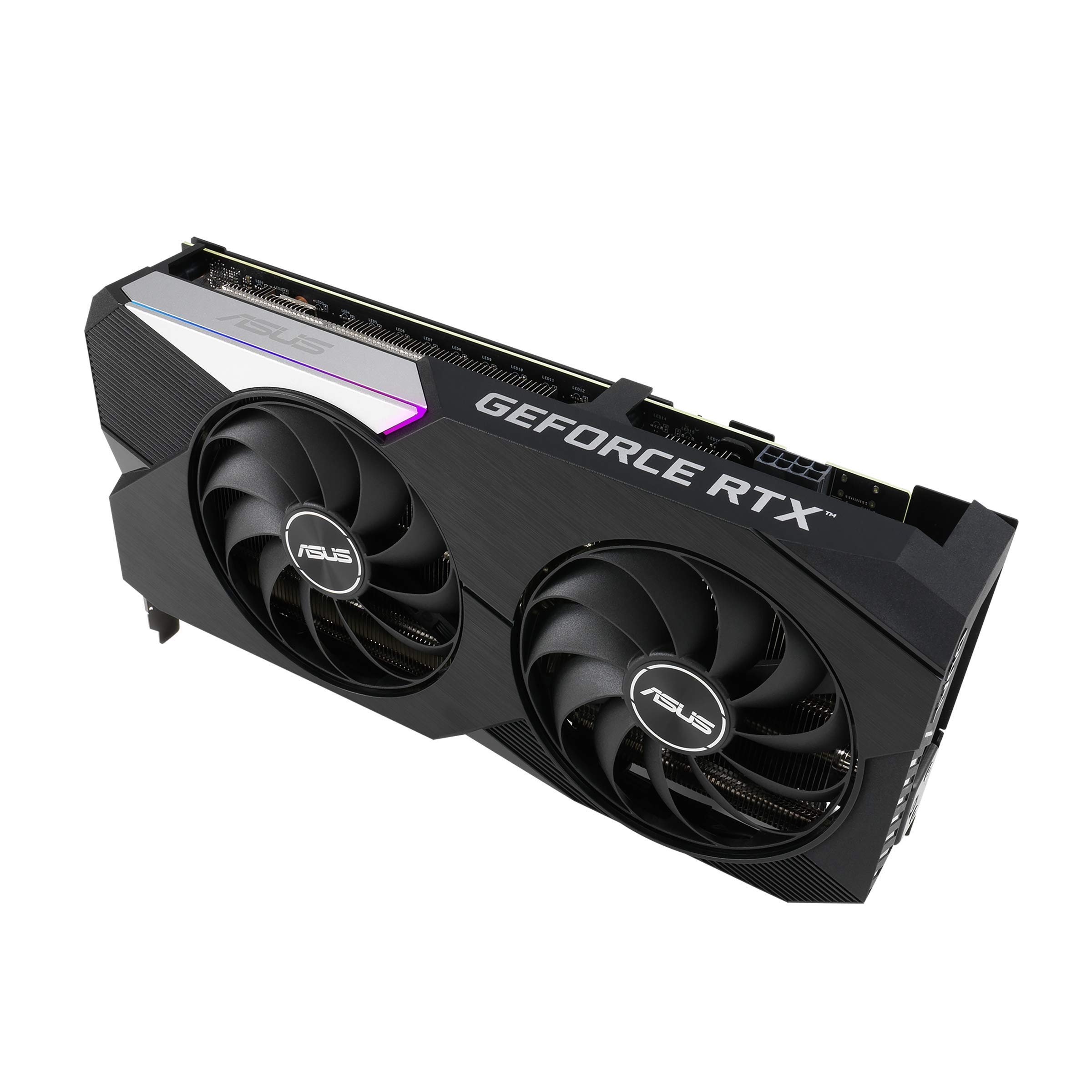 ASUS Dual GeForce RTX 3060 Ti V2 8GB GDDR6 with LHR Graphics Card